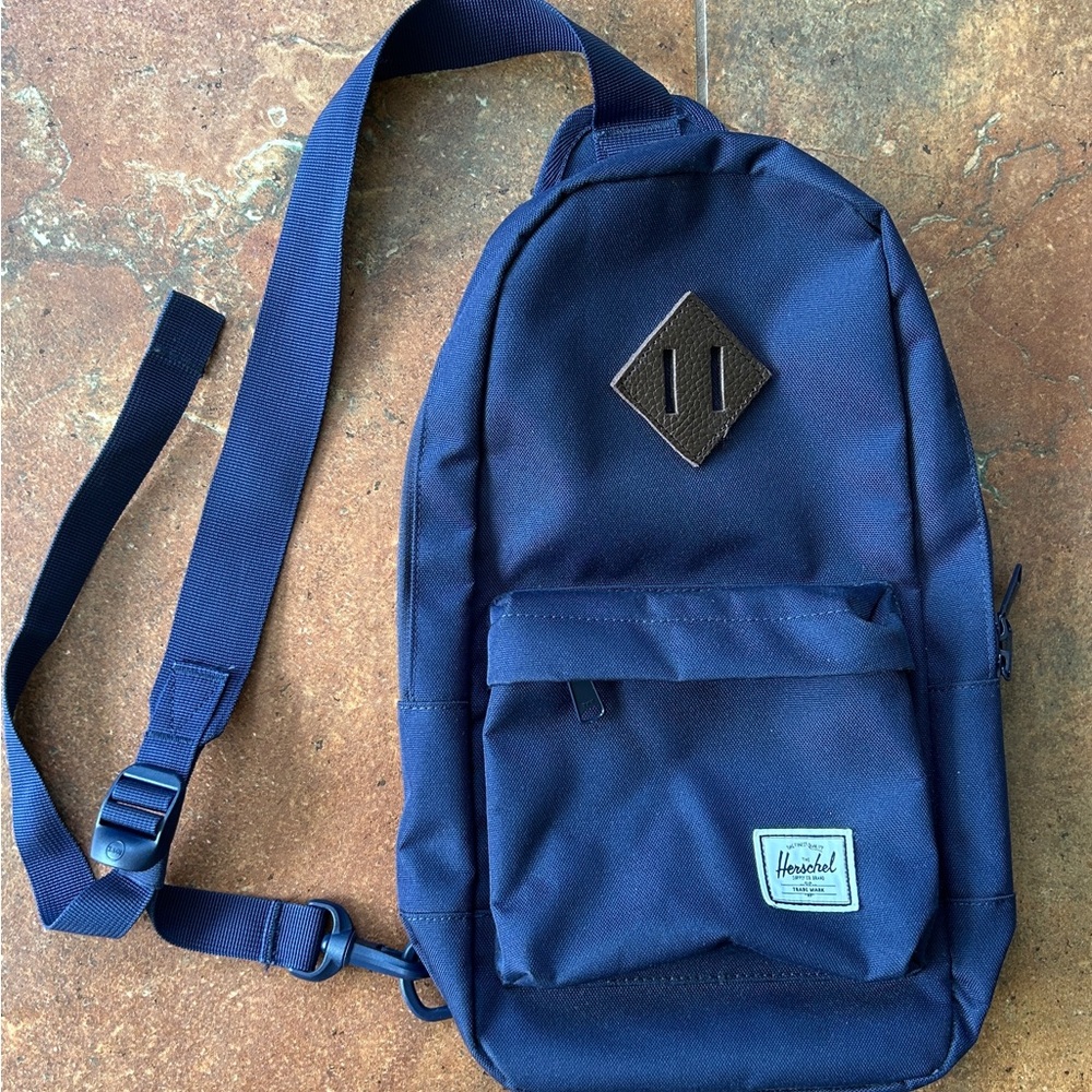 Herschel Supply Company Navy Blue Heritage Shoulder Bag